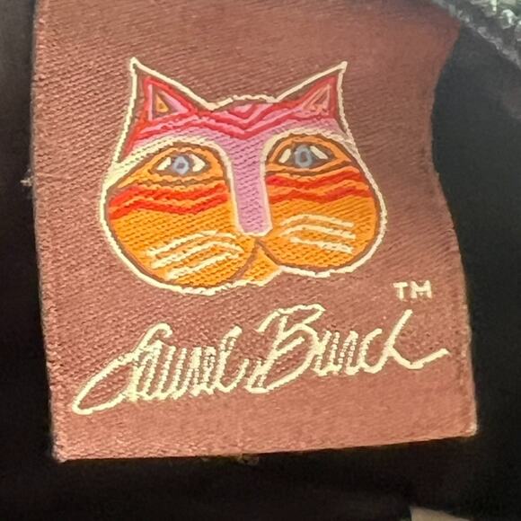 Vintage Laurel Burch Tapestry Shoulder Bag Purse Adjustable Buckle Strap Y2K - Picture 7 of 11